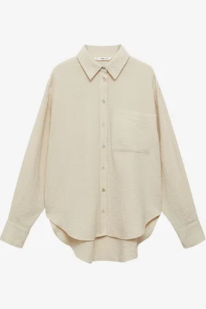 MANGO Bluse Gauza