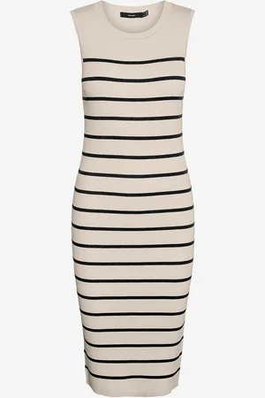 VERO MODA Kjole vmGizelle SL O-neck Blk Dress