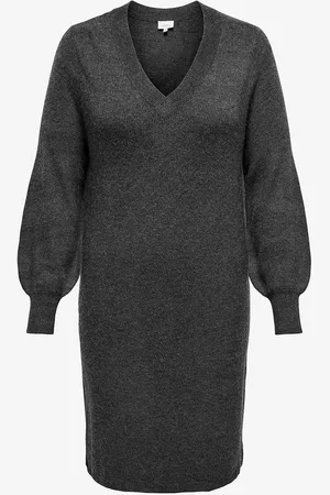 ONLY Kjole carKatia LS V-neck Dress Knt
