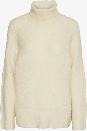 Pieces® Genser pcNatherine LS High Neck Knit BC