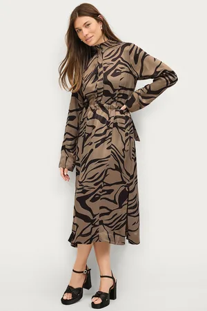 Second Female Kjole Zebra Dress