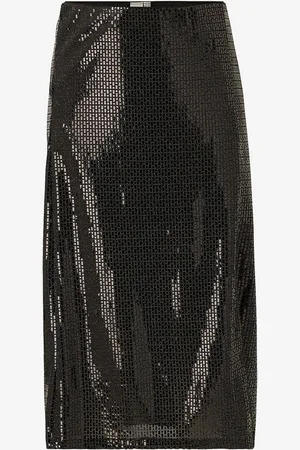 Y.A.S Skjørt Yasdarkness HW Midi Skirt - Show
