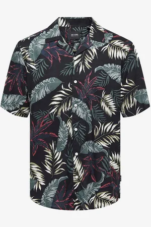 Only & Sons Skjorte onsWayne Life Aop SS Viscose Shirt