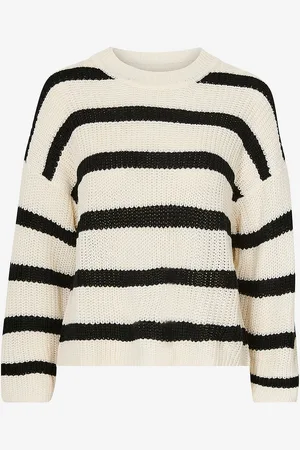 JDY Genser Justy L/S Stripe Pullover Knt
