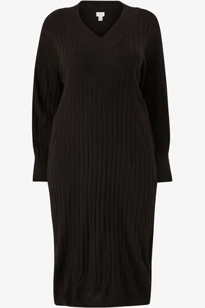 ONLY Strikketkjole carNew Tessa L/S Midi Dress