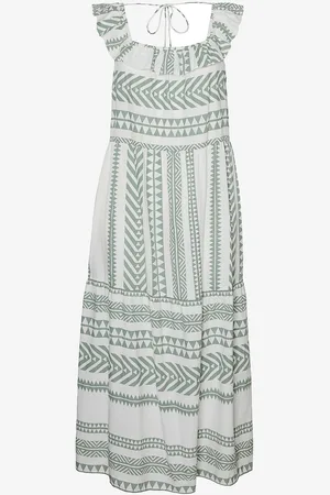 VERO MODA Maxikjole vmcDicthe SL Ankle Dress Wvn Curve