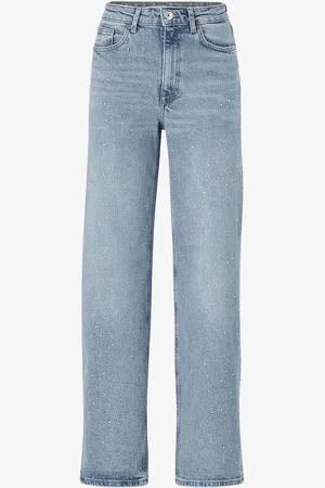 ONLY Jeans onlJuicy HW Rhinestone Wide Rea365