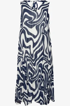VERO MODA Maxikjole vmcKate S/L Ankle Dress Wvn Btq Curve
