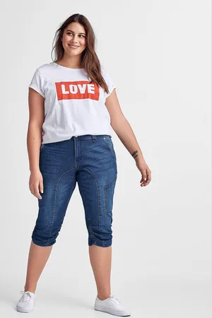 Zizzi Caprijeans, slim fit