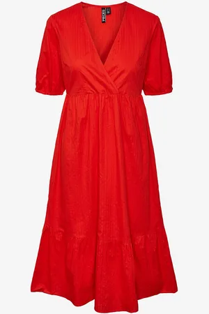 Pieces® Kjole pcManon 2/4 Midi Dress