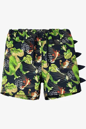 NAME IT Badebukse nmmMaz Gigantosaurus Long Swimshort