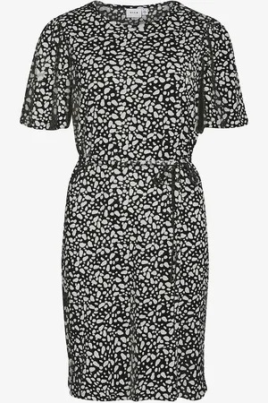 VILA Kjole viAnik Lipo O-neck 2/4 Dress
