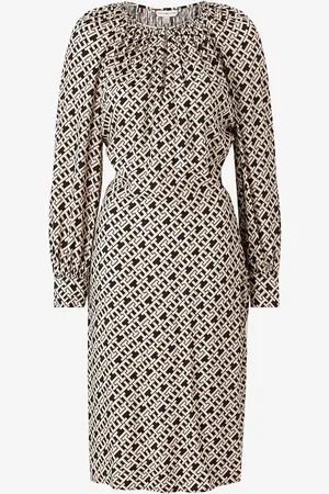 Tommy Hilfiger Kjole Amd Fluid Waisted Midi Dress