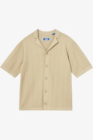 JACK & JONES Kardigan jorValencia Structure Knit SS Polo