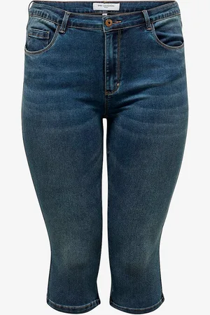 ONLY Caprijeans carAugusta Life HW Skinnt Knickers