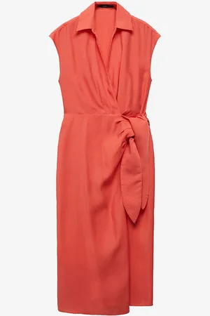 MANGO Omslagskjole Dress Anna