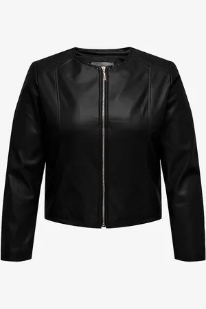 ONLY Jakke carEcho Faux Leather Jacket Otw