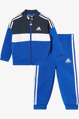 adidas Treningssett Tiberio 3-stripes Colorblock Shiny Tracksuit