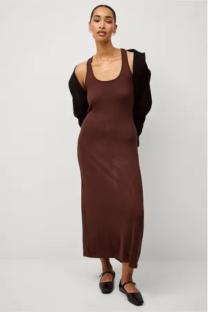 MANGO Maxikjole Dress Mint