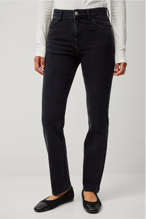 ELLOS Smale stretchjeans med høy midje
