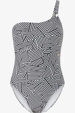 Speedo Badedrakt Shaping Printed Asymmetric 1 Piece