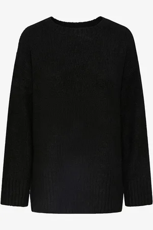Pieces® Genser pcNancy LS Loose O-neck Knit