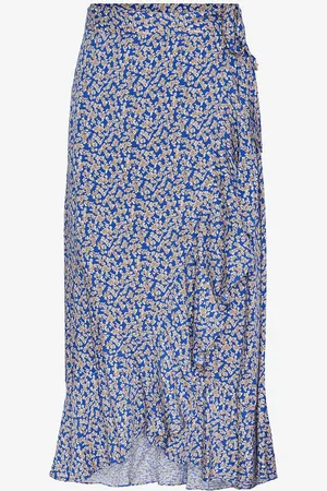 Y.A.S Omslagsskjørt yasAlira HW Long Wrap Skirt S