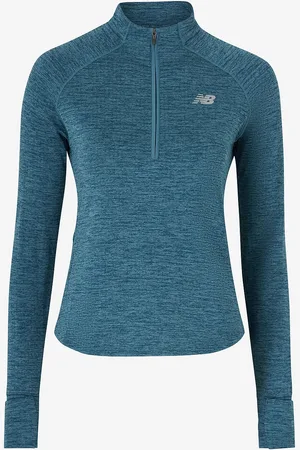 New Balance Funksjonstrøye Athletics Heat Grid Half Zip