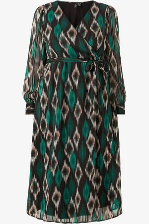 VERO MODA Kjole vmCedna L/S 7/8 Dress Wvn Btq Curve