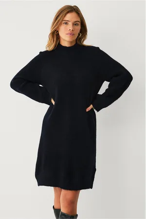 SELECTED Kjole slfLulu LS High Neck Knit Dress