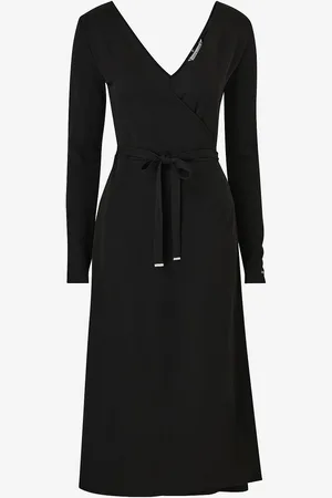 Tommy Hilfiger Omslagskjole Wrap Midi Dress LS
