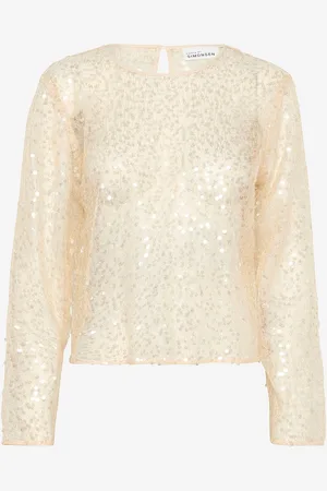 Karen by Simonsen Paljettbluse kbSigne Top