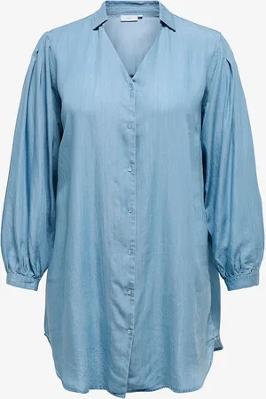 ONLY Lang skjorte carZola L/S Tunic Shirt Dress Wvn