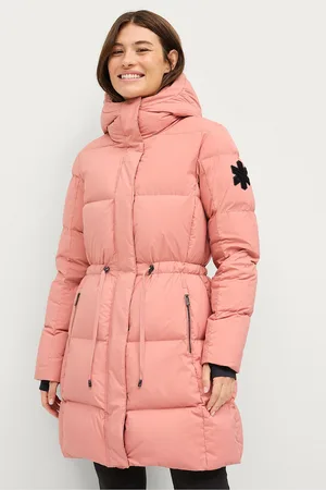 AHKKA Dunkåpe Gold Down Coat w Drawstring