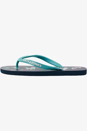 JACK & JONES Flip-flops jfwLogo Palm Print Flip Flop