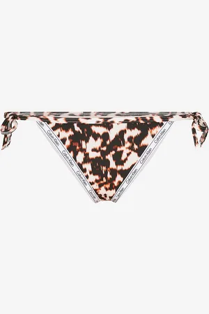 Calvin Klein Bikinitruse String Side Tie Bikini Print