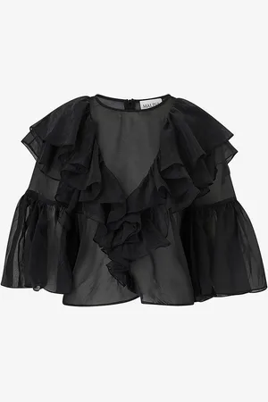 By Malina Bluse Alexia Organza Frill Blouse
