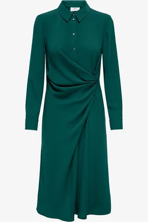 JDY Skjortekjole Rizz L/S Wrap Shirt Dress Wvn