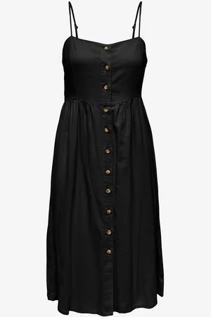 JDY Kjole Say Strap Linen Midi Dress Wvn