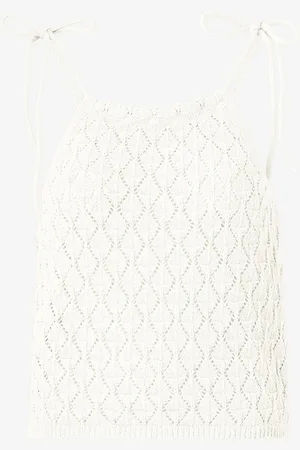 VERO MODA Topp Vmevelyn SL Halterneck Crochet Top