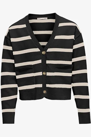 ONLY Kardigan kogAma LS Stripe V-neck Cardigan KN
