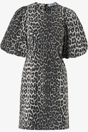 Co`Couture Kjole LeoCC Crop Puff Dress