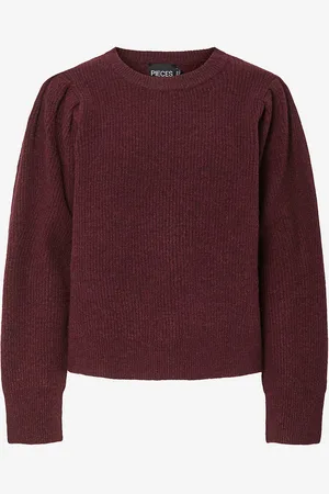 Pieces® Genser pcOlivia LS O-neck Knit D2d Fsy