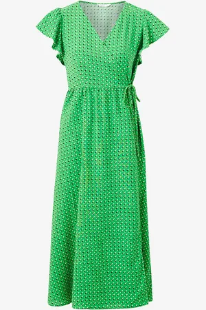 ONLY Omslagskjole onlNaomi S/S Midi Wrap Dress Ptm