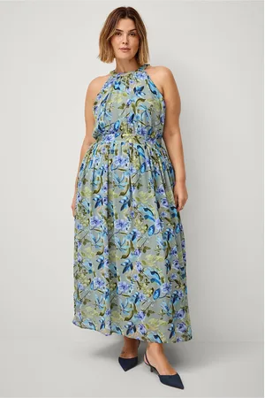 Zizzi Maxikjole eLavrin S/L Maxi Dress