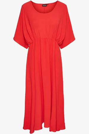 Pieces® Kjole pcKlore 2/4 Midi Dress
