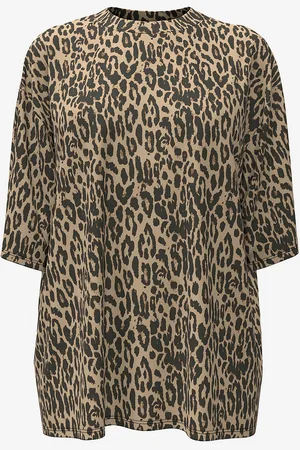 Object Topp ObjLaura Gima 2/4 Oversize T-shirt