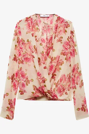 MANGO Bluse Blouse Cristal