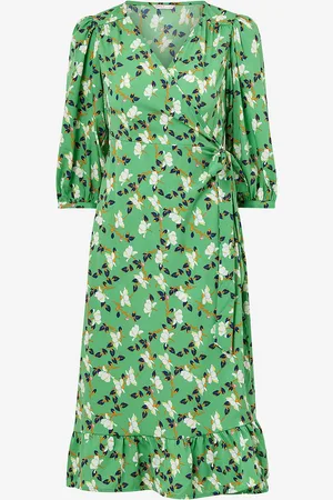 ONLY Omslagskjole onlOlivia 3/4 Wrap Midi Dress Wvn