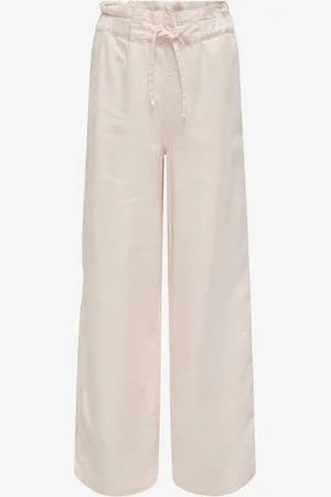 ONLY Bukser kogCaro PB Wide Linen BL Pant Wvn